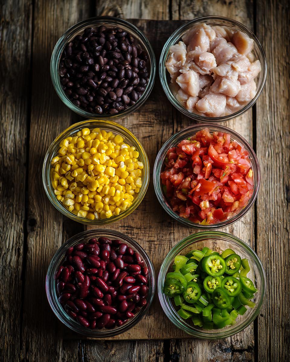 Crock Pot Chicken Taco Chili - detail 1