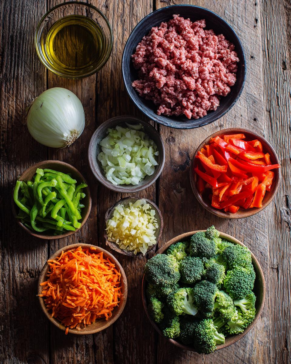 Ground Turkey Stir-Fry - detail 1