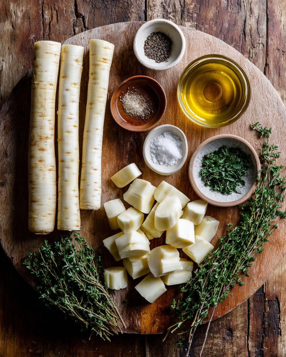 Honey Glazed Parsnips - detail 1