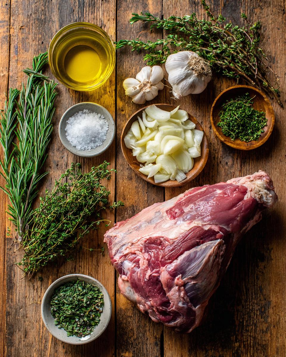 Roast Leg of Lamb - detail 1