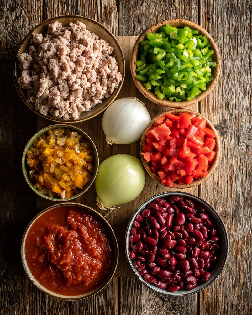 Slow Cooker Turkey Chili - detail 1