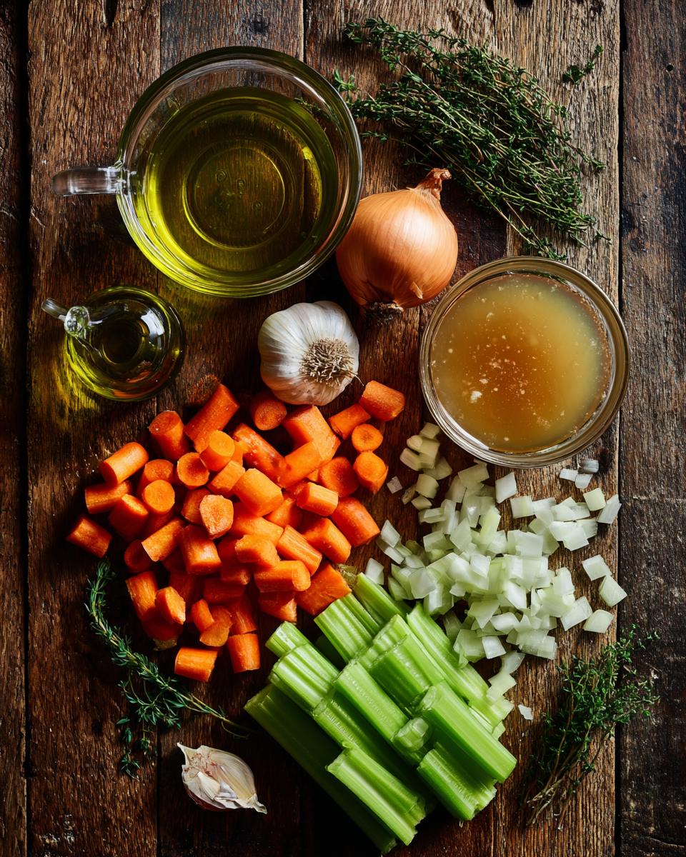 Traditional Vegetable Soup - detail 1