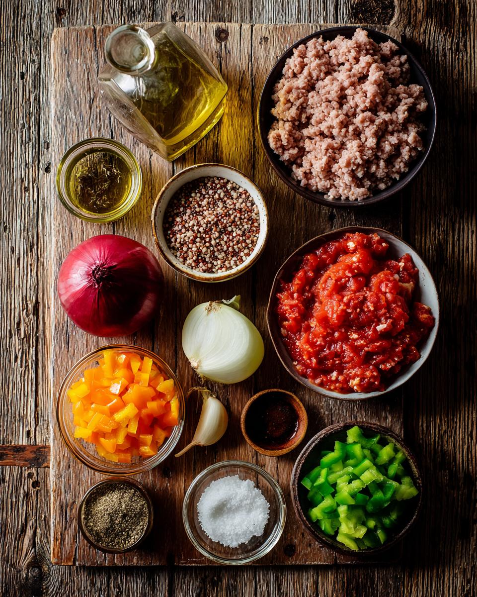 Turkey Quinoa Chili - detail 1