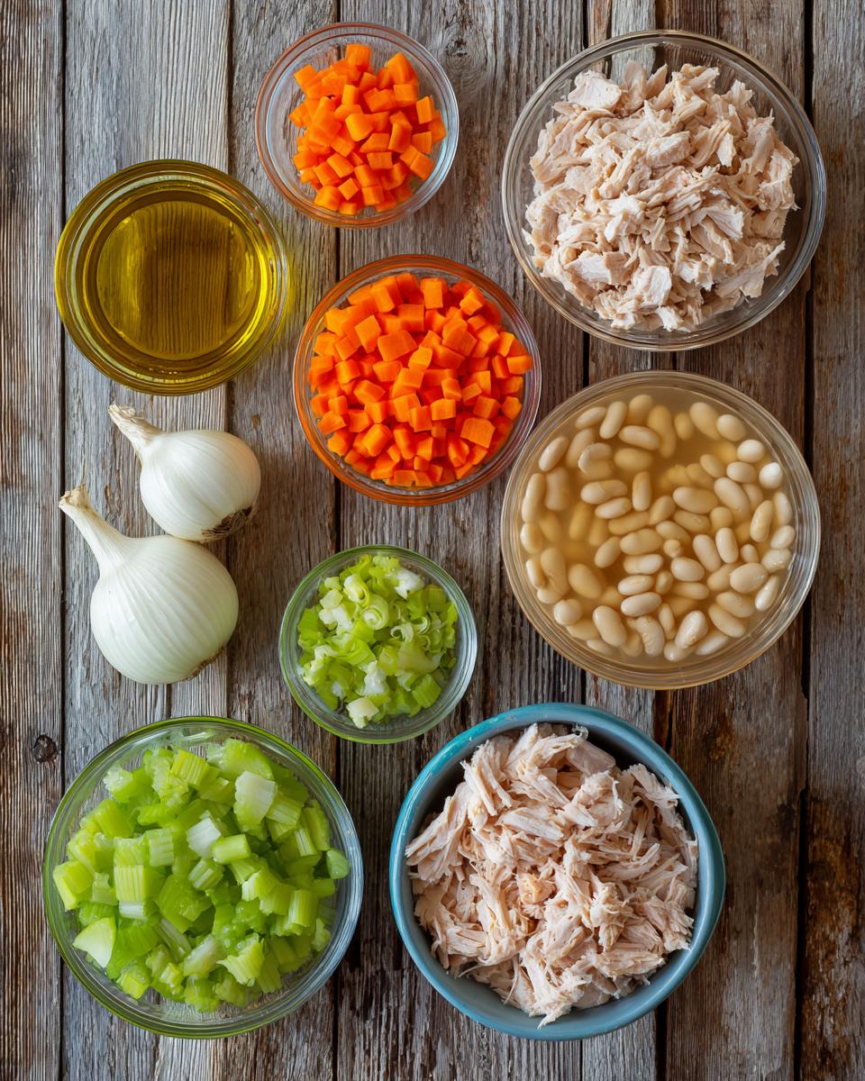 Turkey and White Bean Soup - detail 1