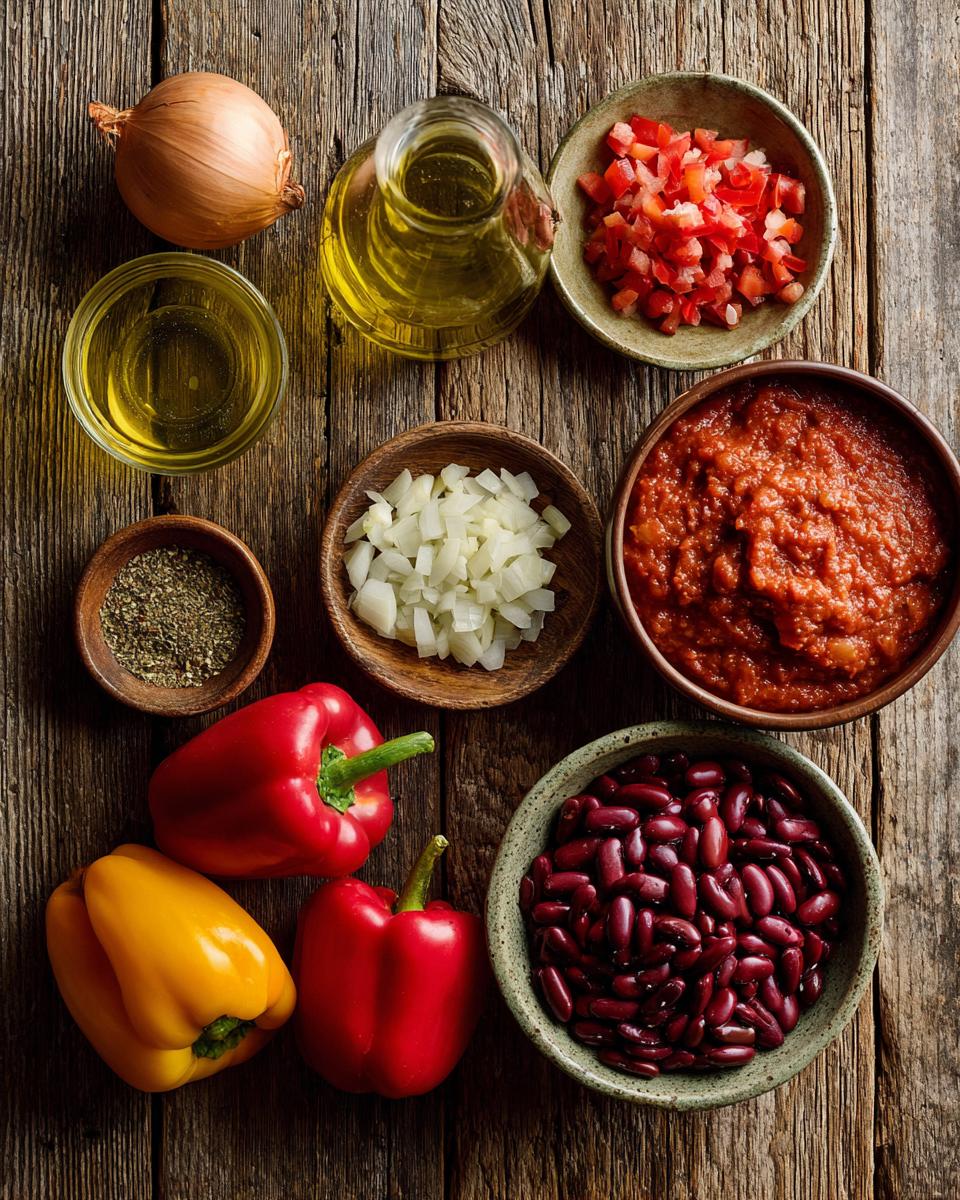 Vegetarian Chili - detail 1