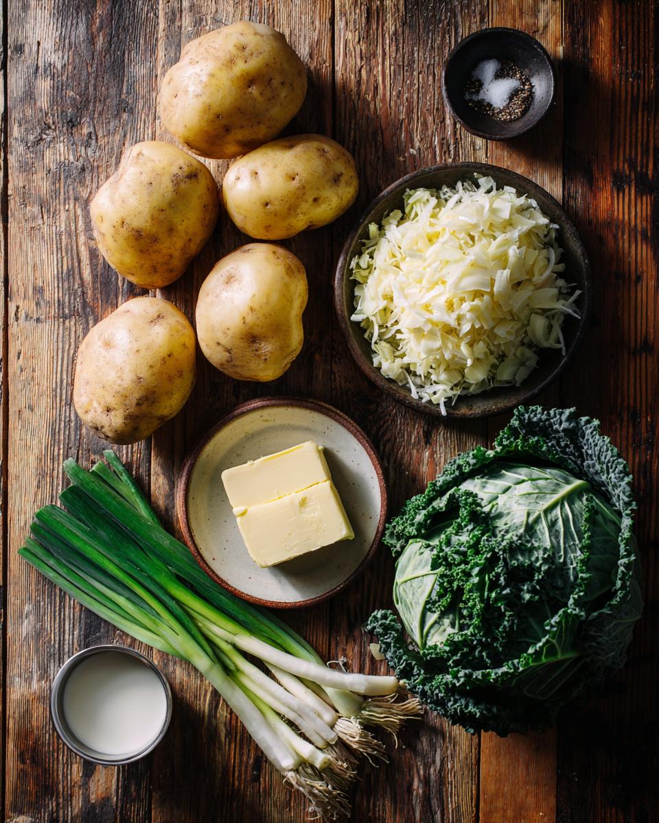Vegetarian Colcannon - detail 1