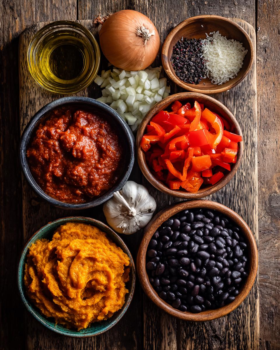Vegetarian Pumpkin Chili - detail 1