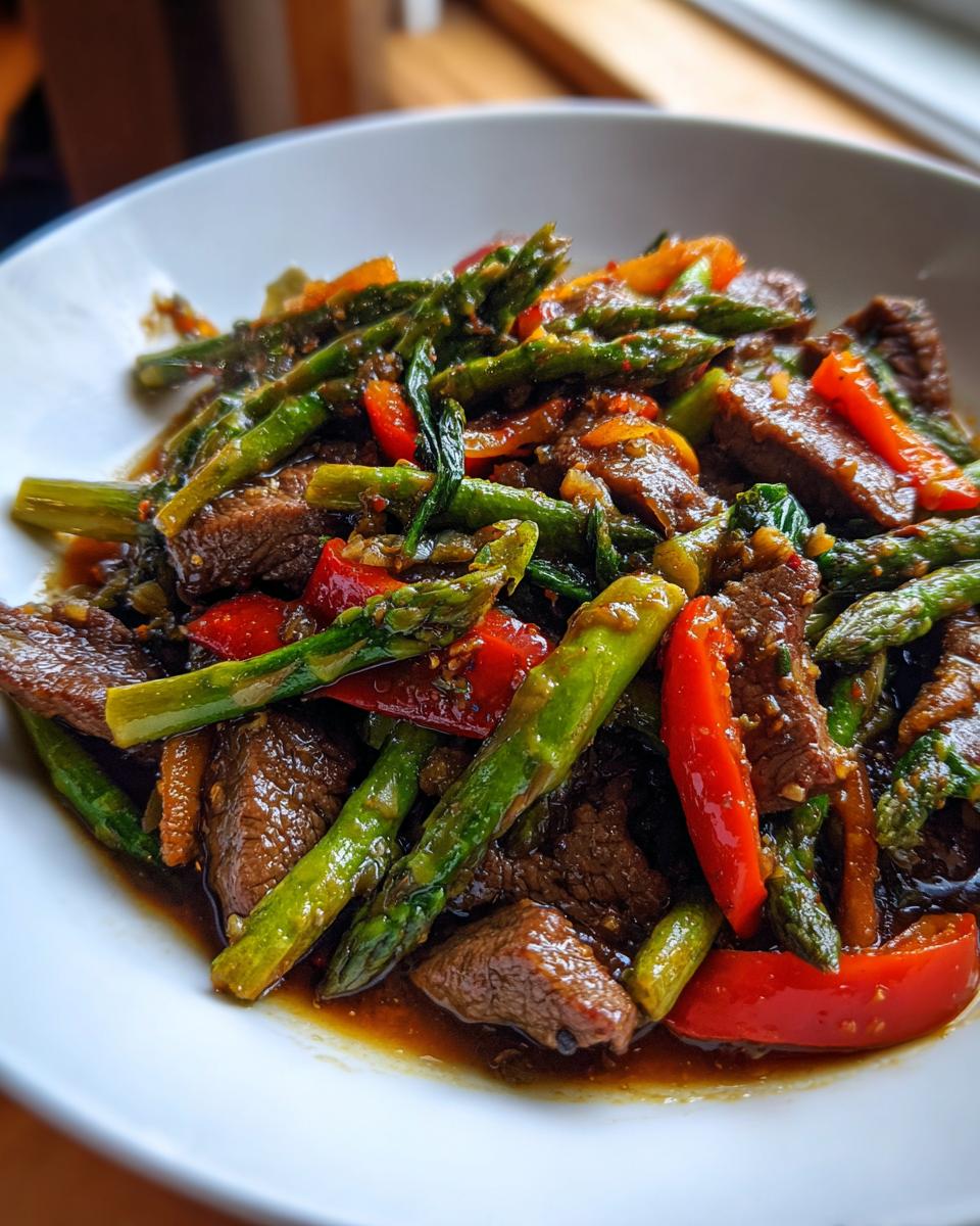 Asparagus Beef Stir-Fry - detail 2