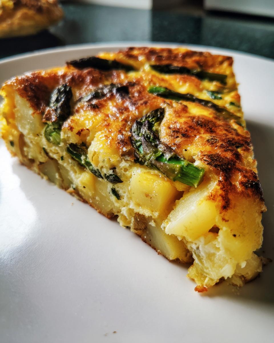 Asparagus and Potato Frittata - detail 2
