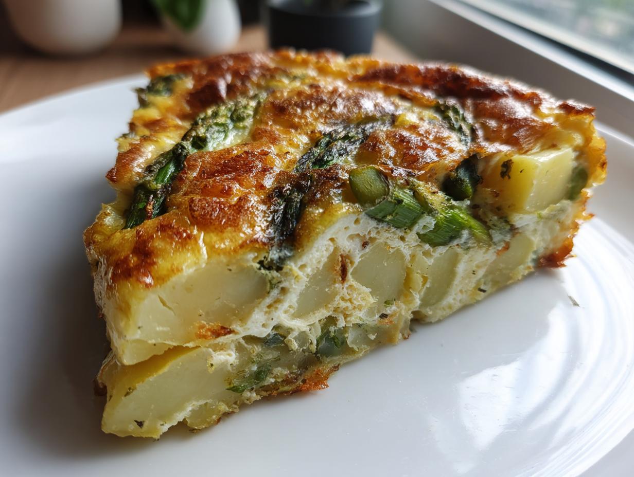 Asparagus and Potato Frittata
