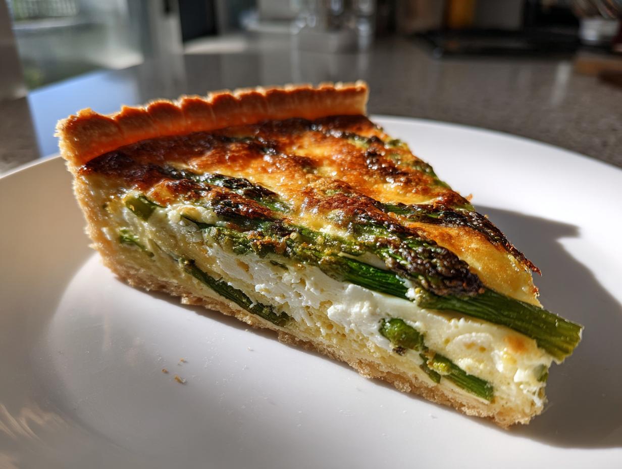 Asparagus and Ricotta Tart