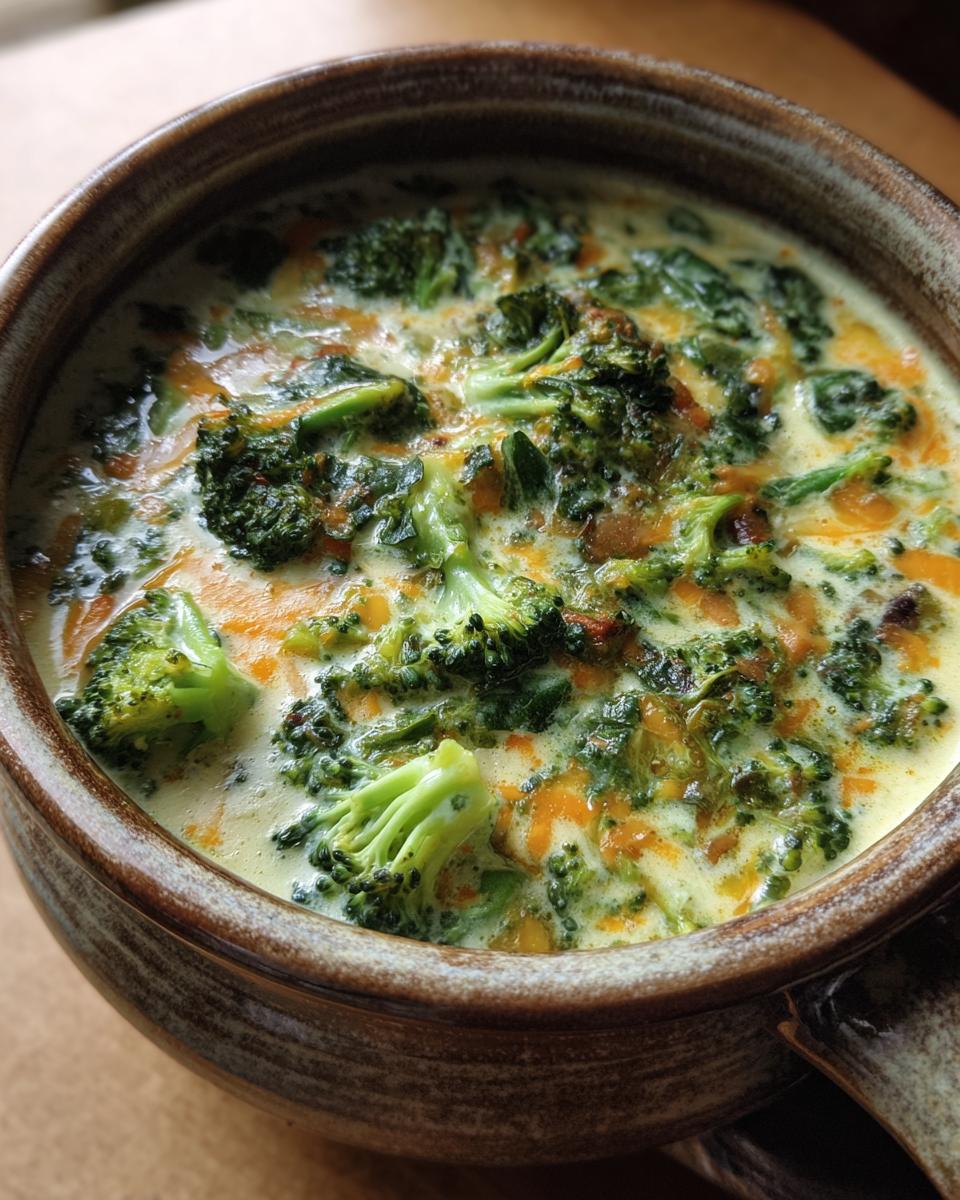 Broccoli Cheddar Soup - detail 2