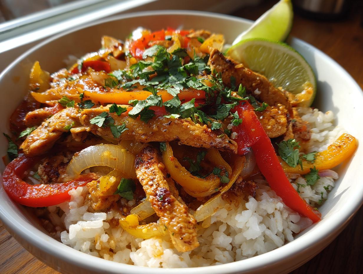 Chicken Fajita Bowls