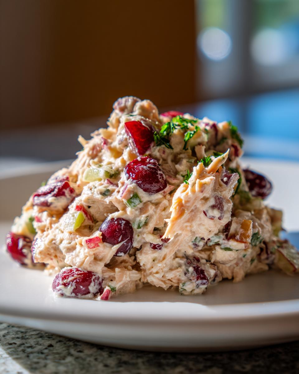 Cranberry Apple Tuna Salad - detail 2