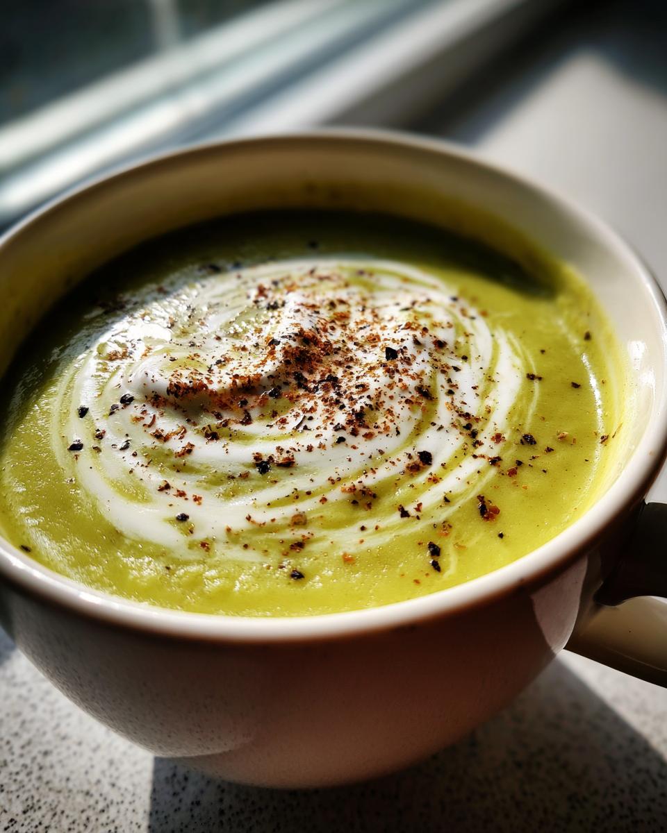 Creamy Asparagus Soup - detail 2