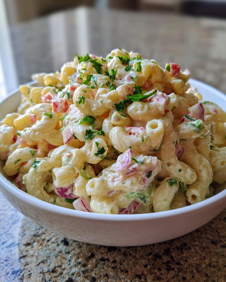 Creamy Macaroni Salad - detail 2