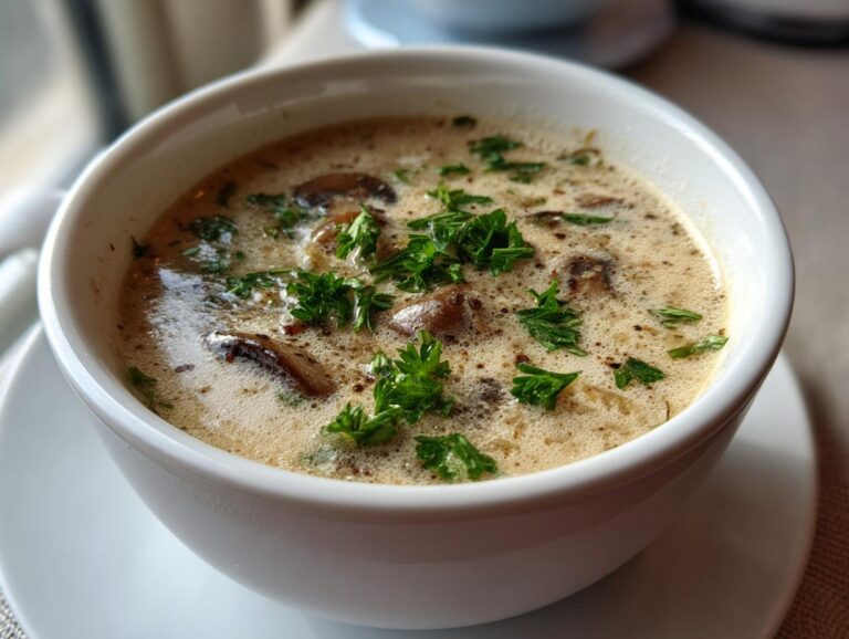 Creamy Mushroom Soup