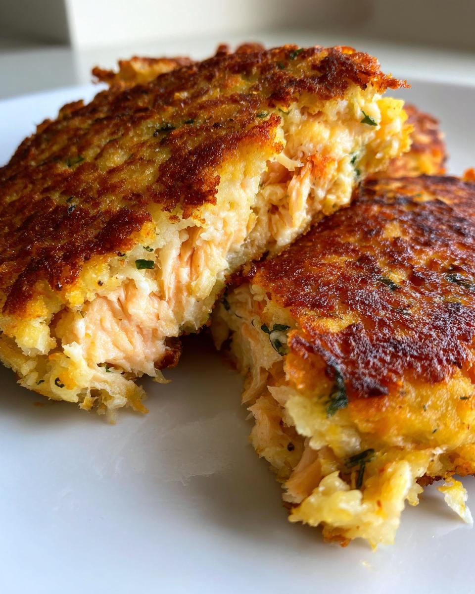 Easy Salmon Cakes - detail 2