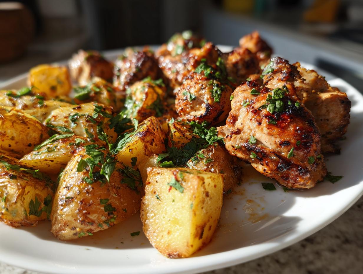 Greek Lemon Chicken and Potatoes