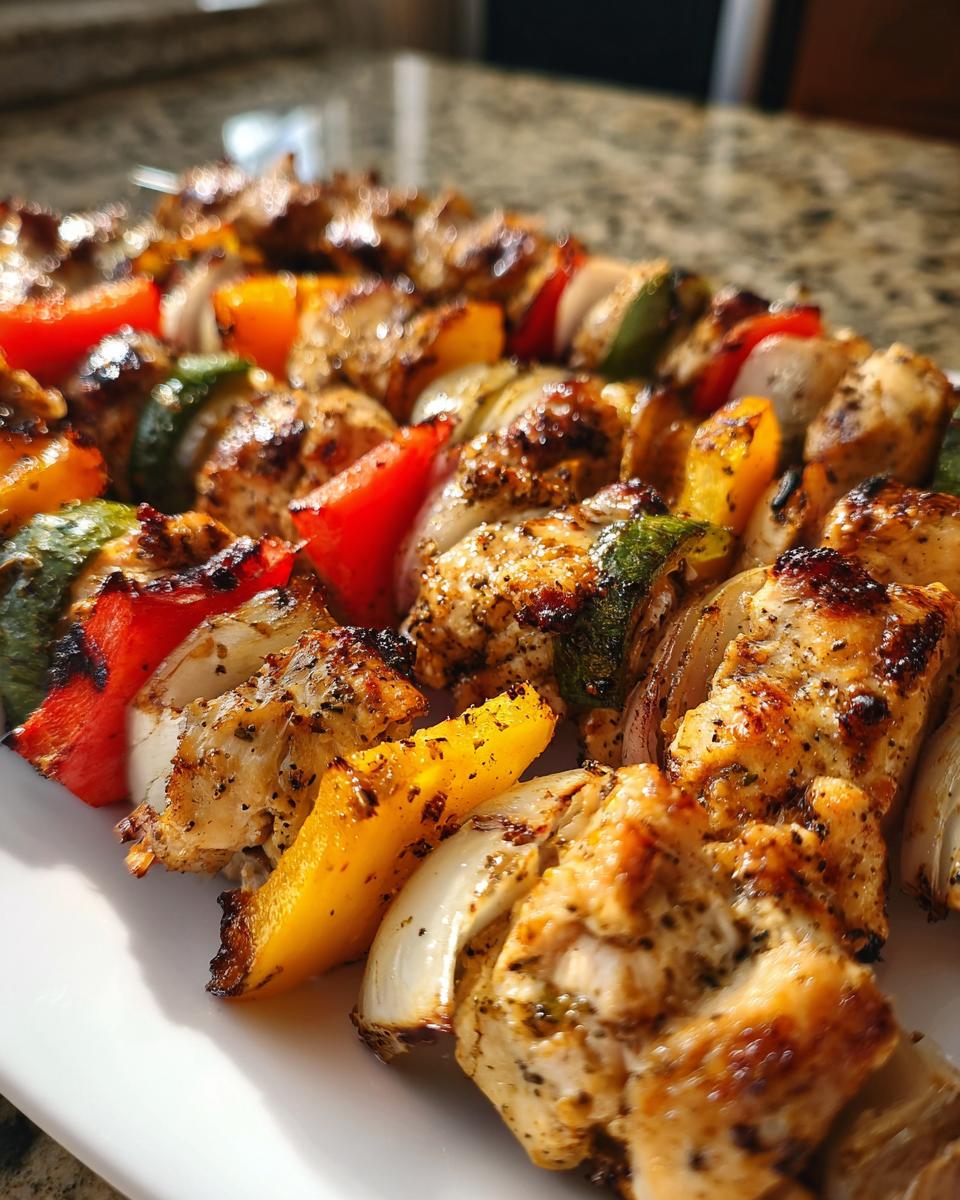 Grilled Chicken Kabobs - detail 2