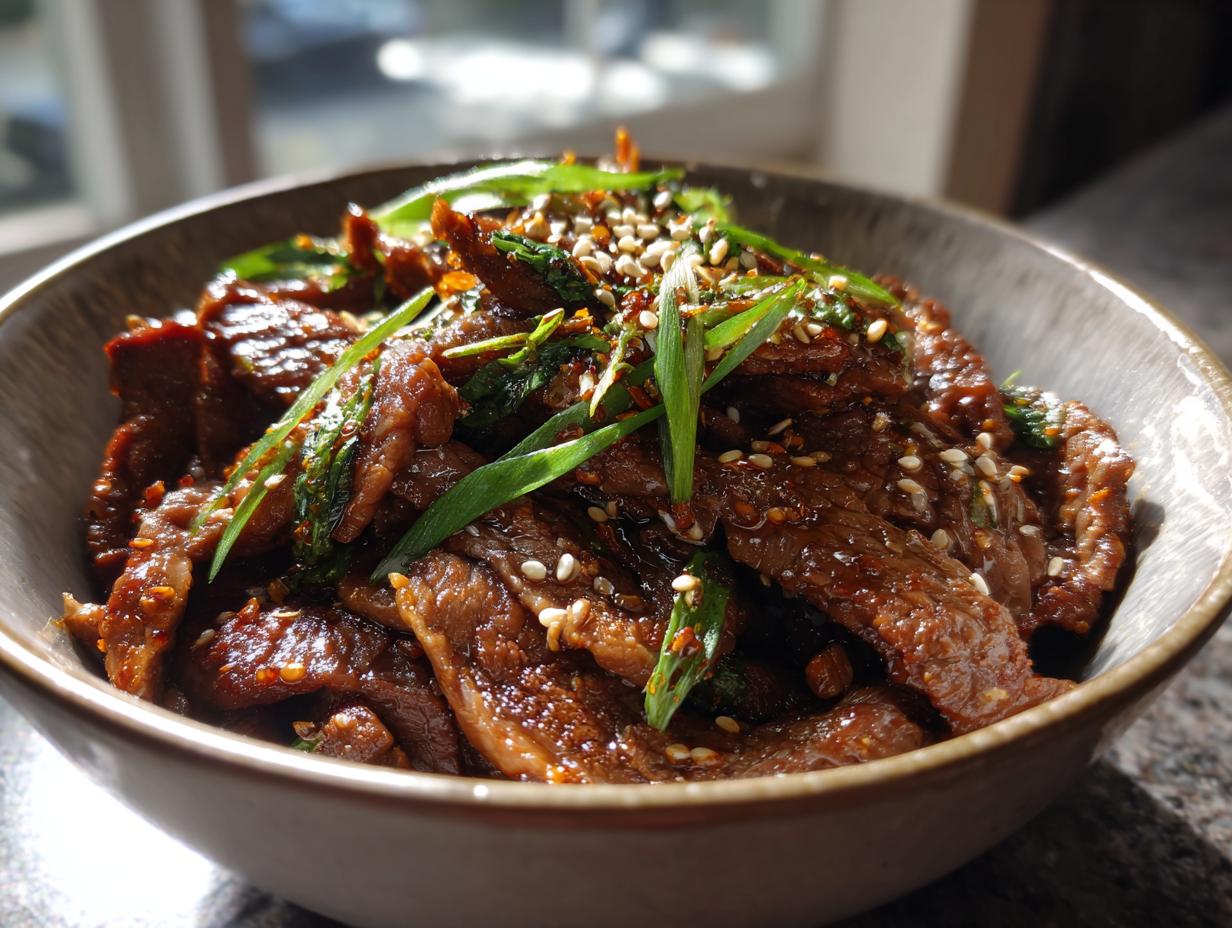 Korean Beef Bulgogi