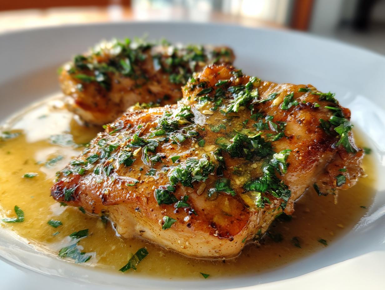 Lemon Garlic Butter Chicken