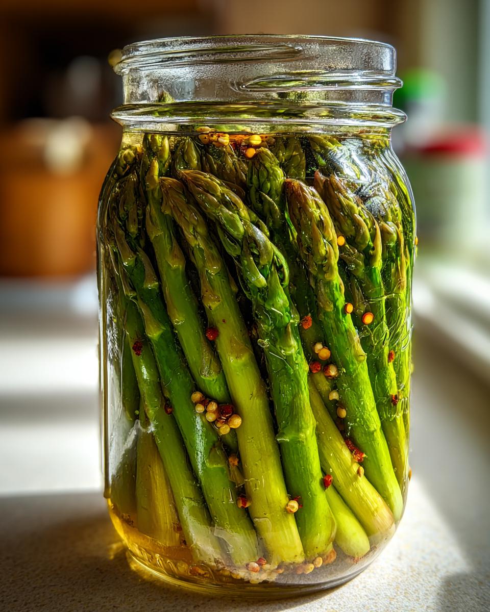 Pickled Asparagus - detail 2