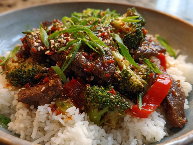 Sesame Beef Bowls