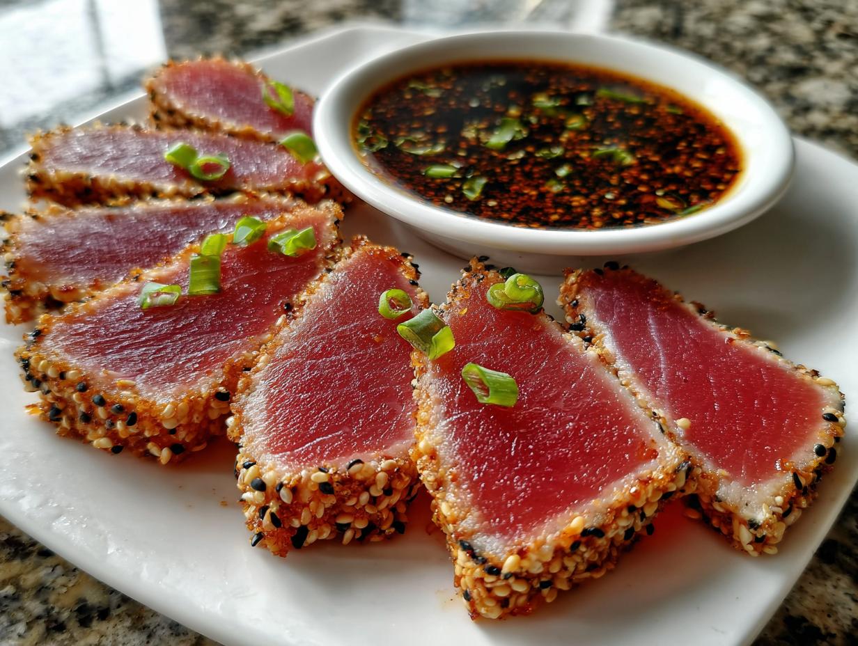 Sesame-Crusted Tuna Tataki