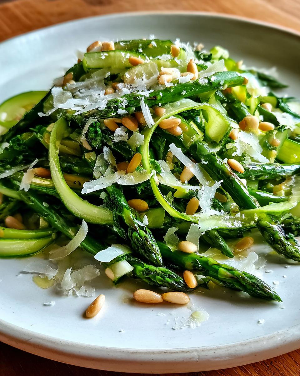 Shaved Asparagus Salad - detail 2