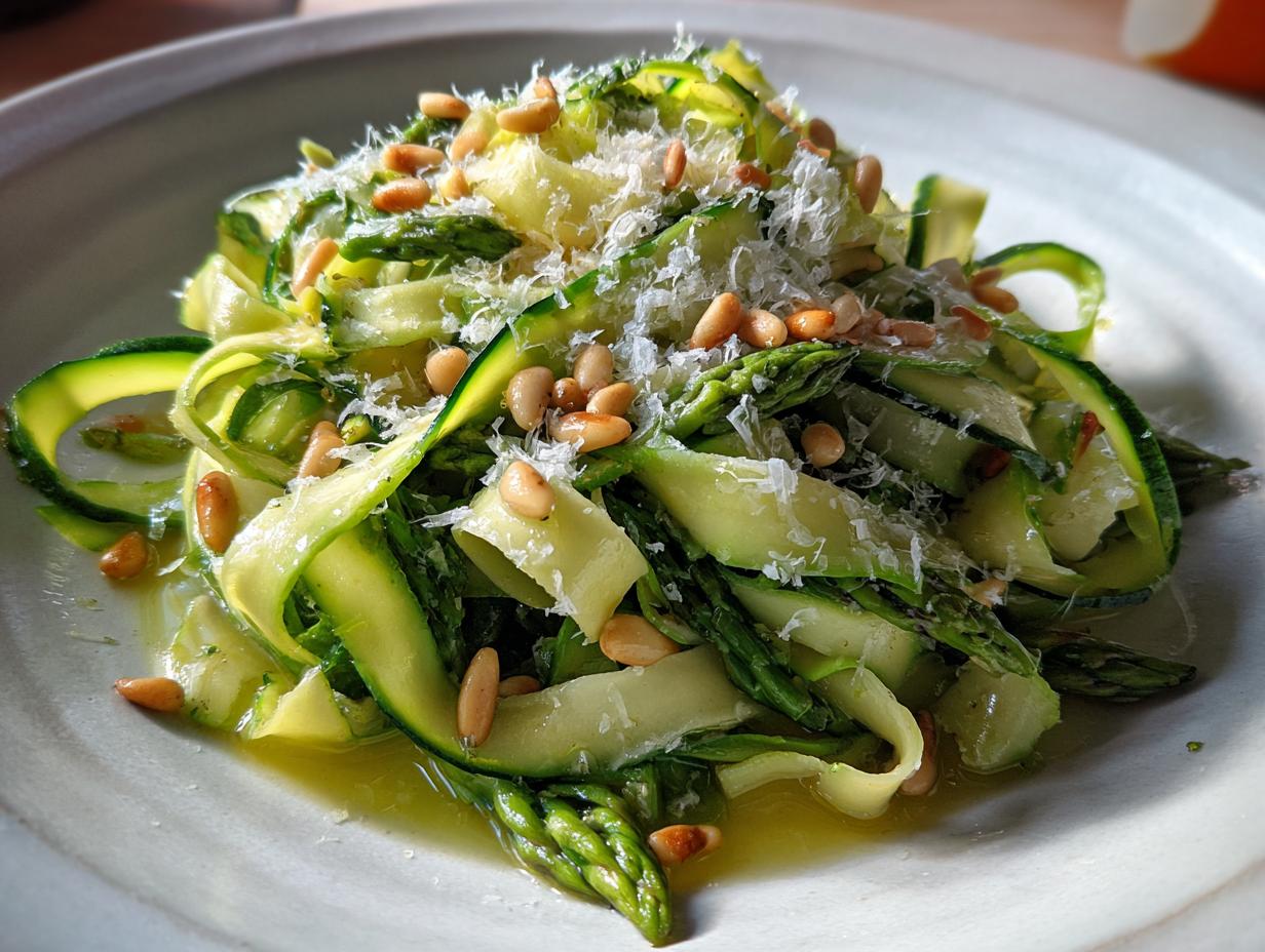 Shaved Asparagus Salad