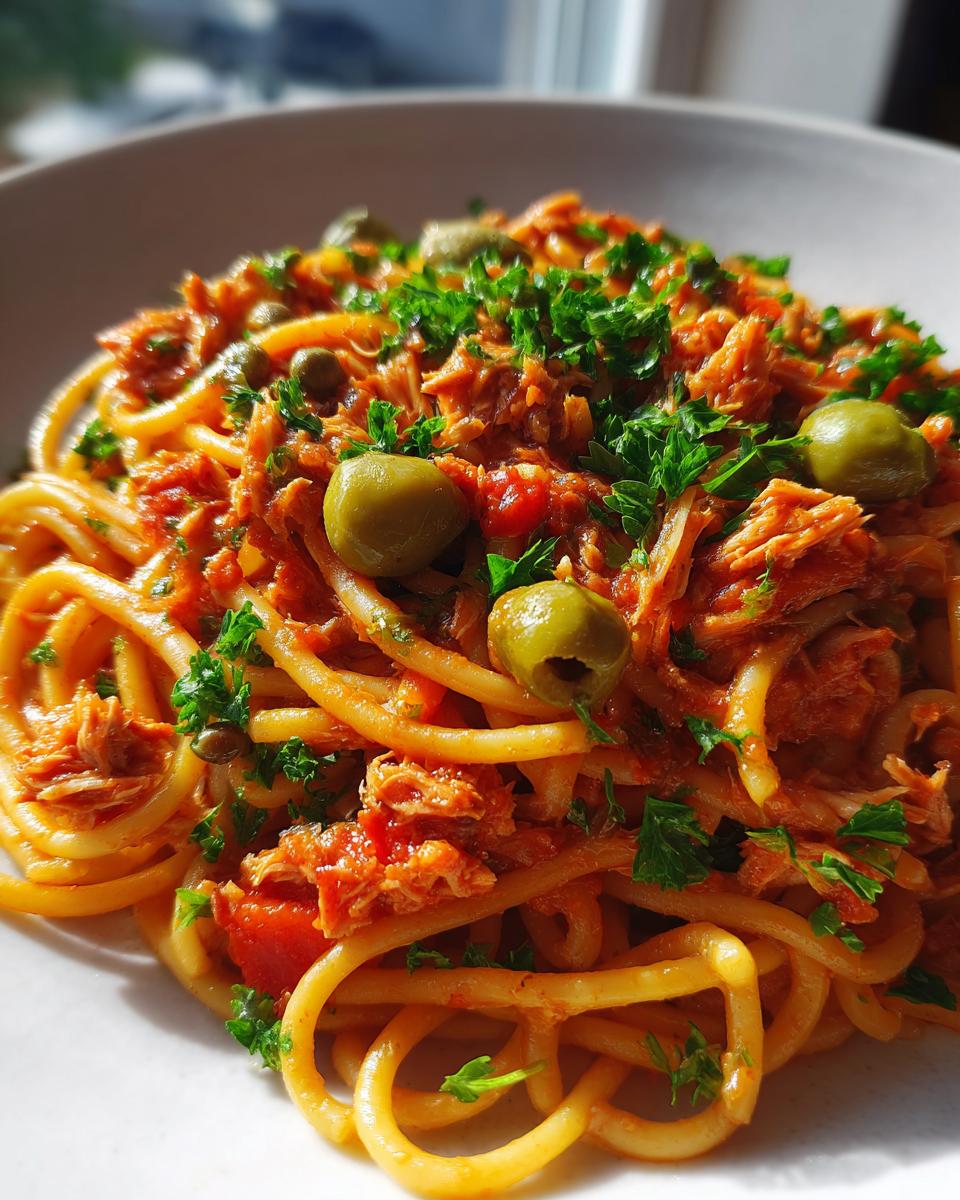 Sicilian Tuna Pasta - detail 2