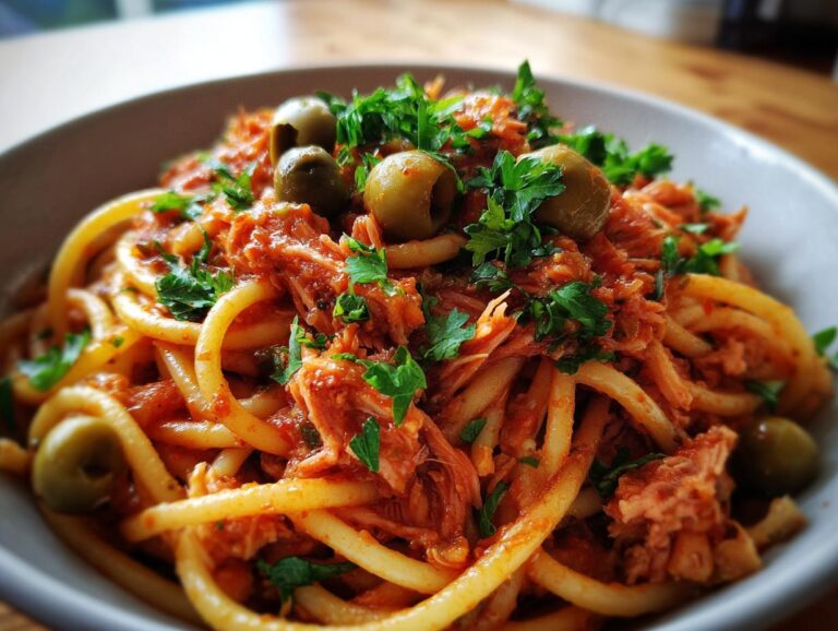 Sicilian Tuna Pasta
