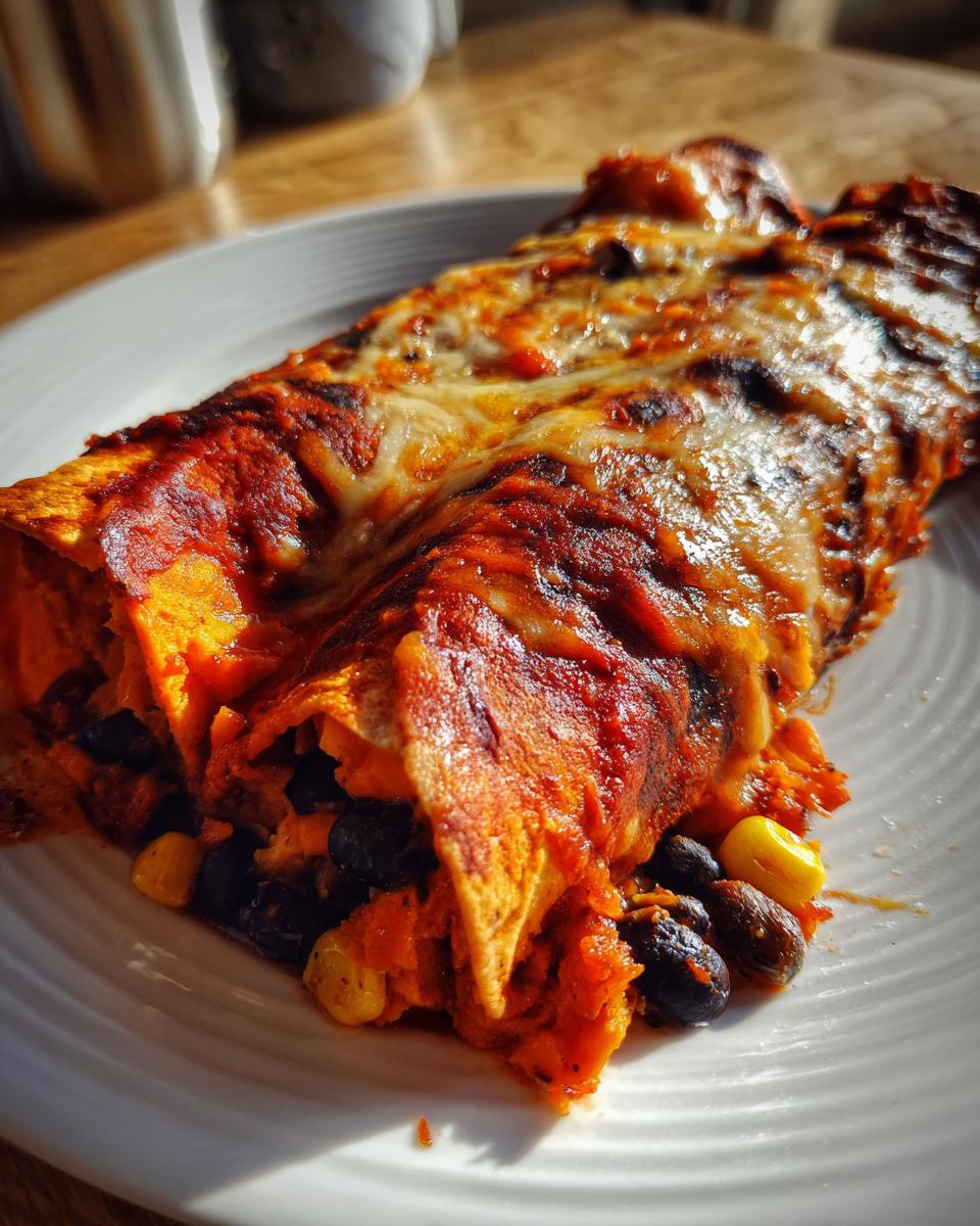 Sweet Potato Enchiladas - detail 2