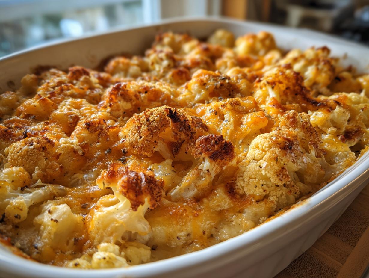 Tuna Casserole with Cauliflower