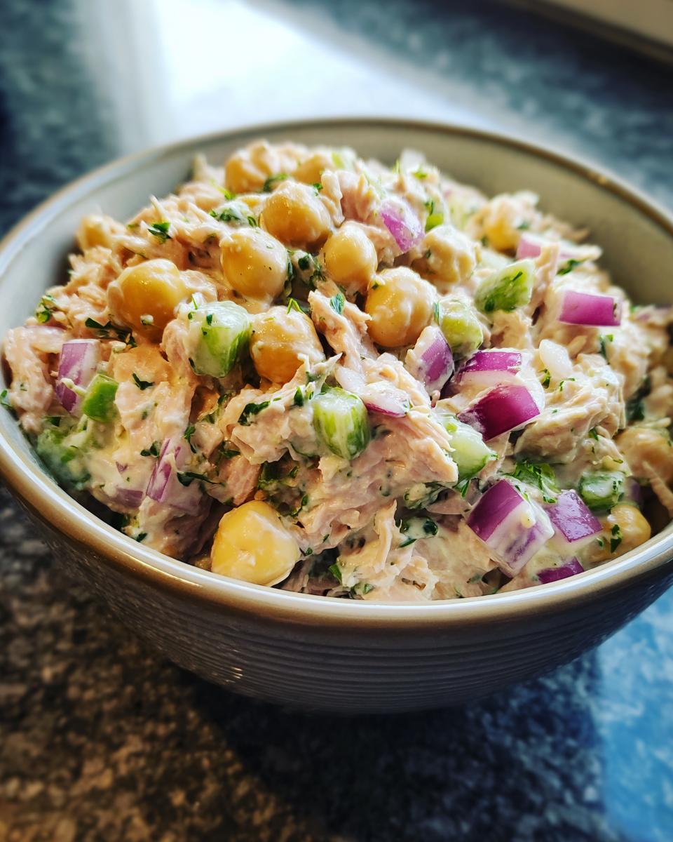 Tuna Chickpea Salad - detail 2
