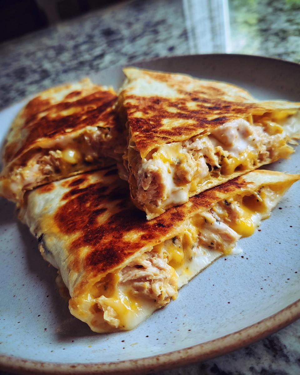 Tuna Quesadillas - detail 2