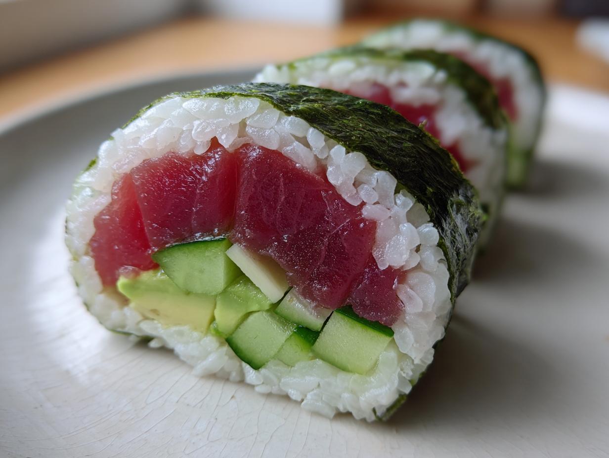 Tuna Sushi Rolls (Maki)