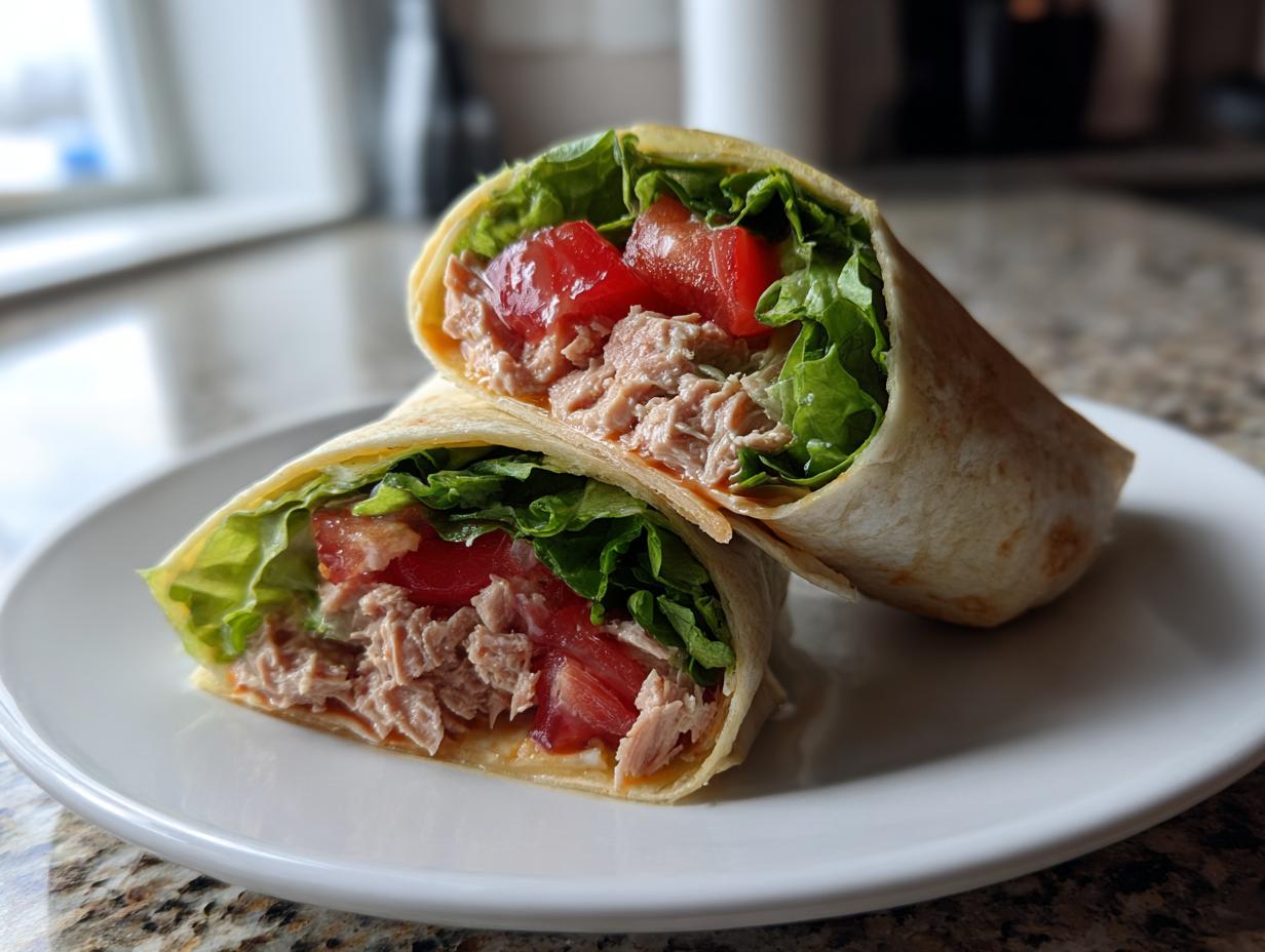Tuna Tortilla Wraps