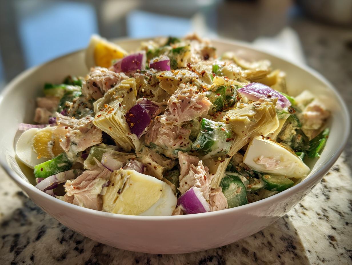 Tuna and Artichoke Heart Salad