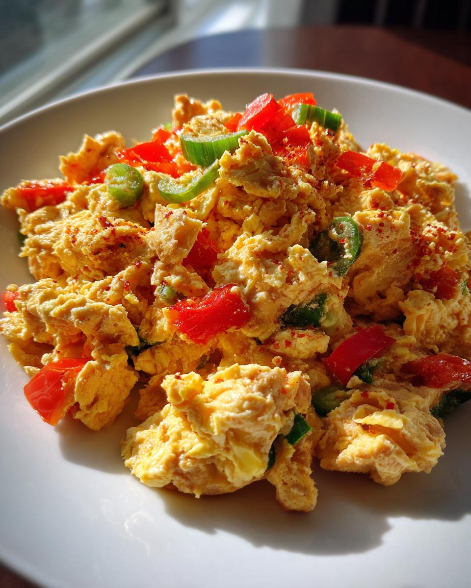 Tuna and Egg Breakfast Scramble - detail 2