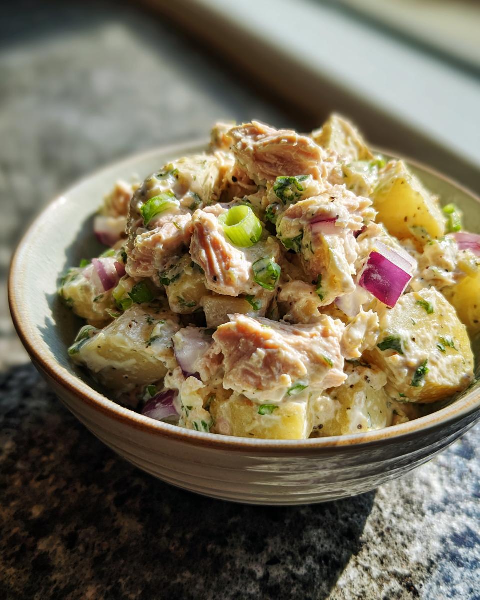 Tuna and Potato Salad - detail 2