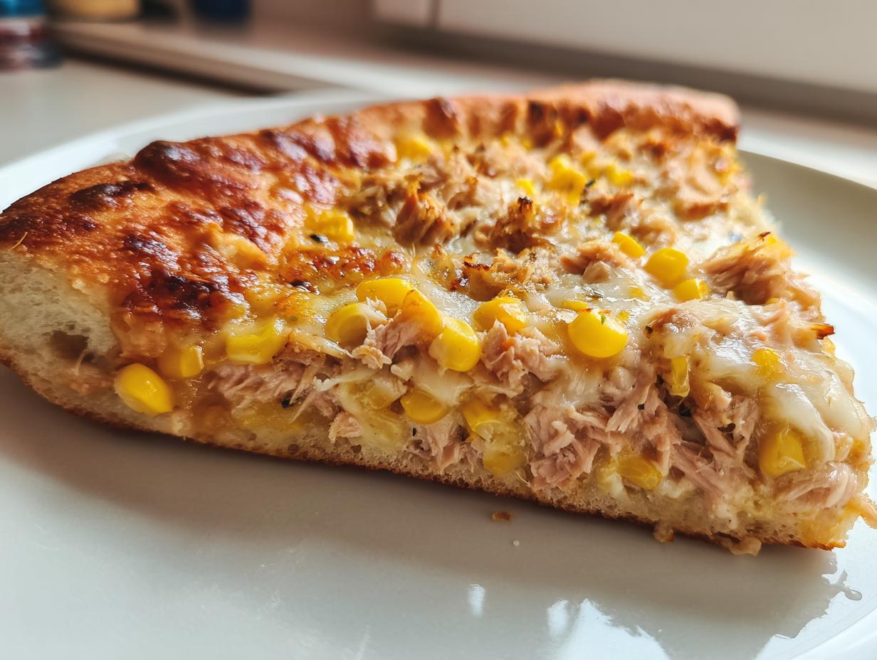 Tuna and Sweet Corn Pizza