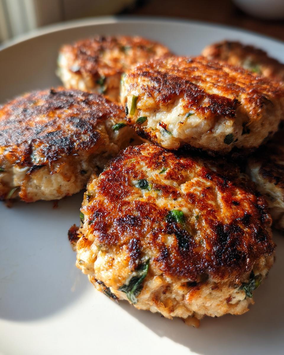 Turkey Burgers with Spinach - detail 2