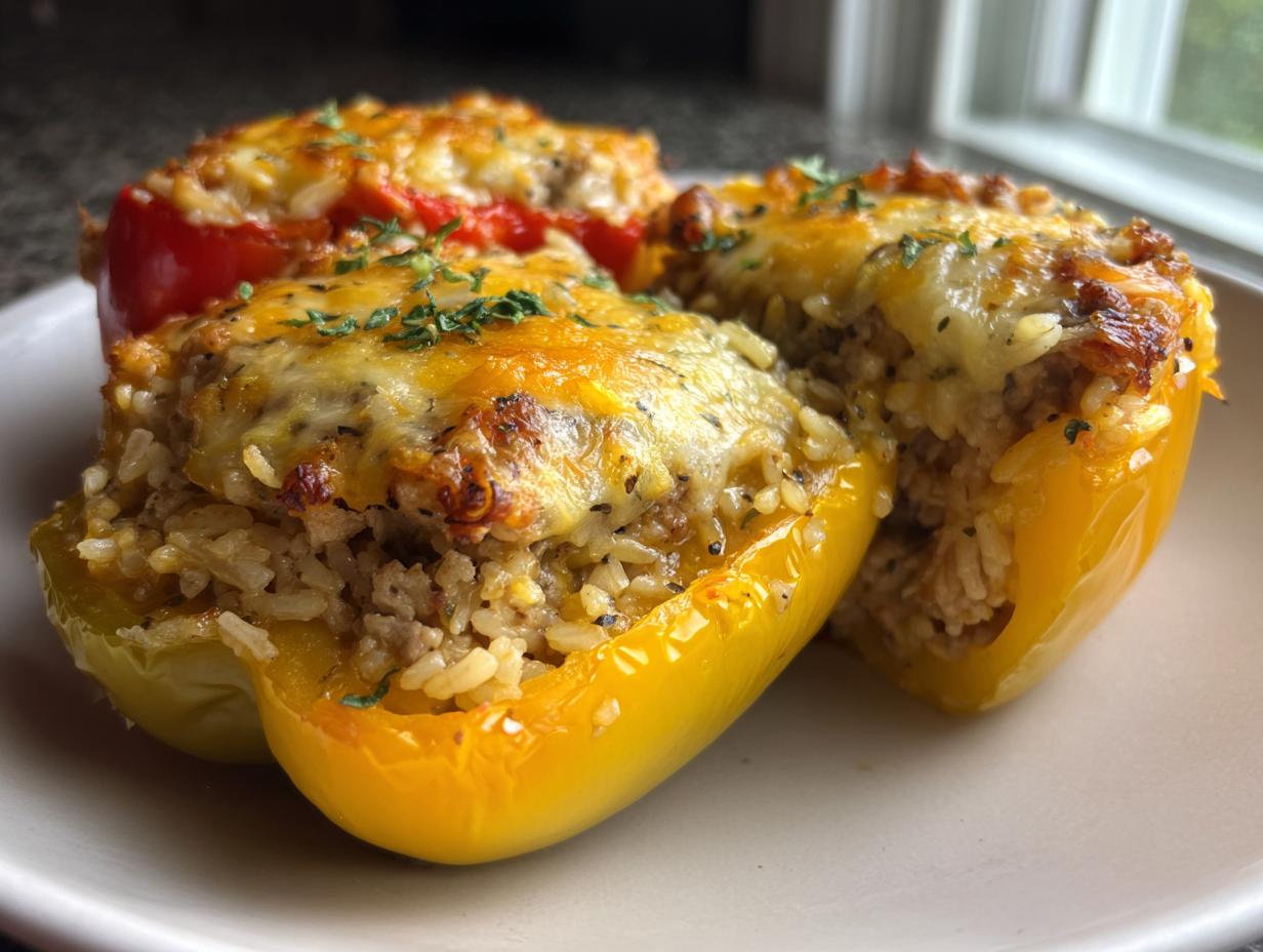 Turkey Stuffed Peppers
