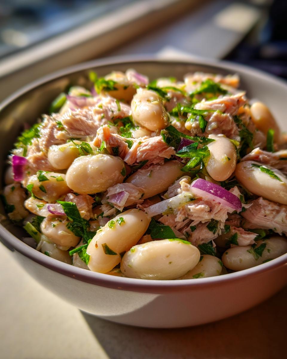 White Bean and Tuna Salad - detail 2