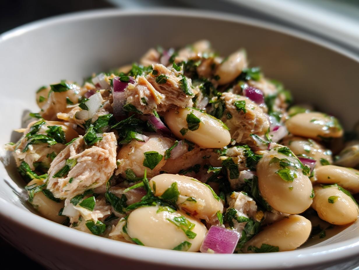 White Bean and Tuna Salad