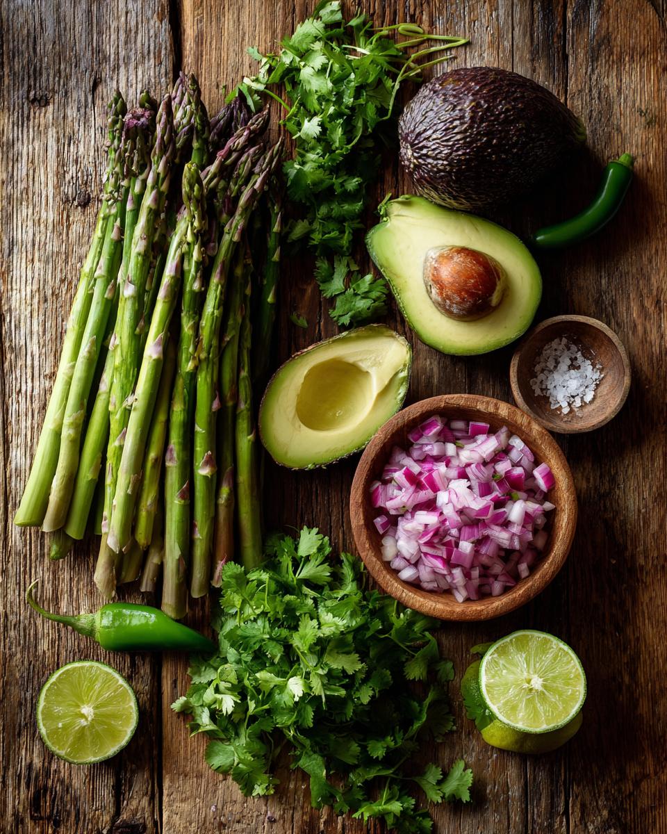 Asparagus Guacamole - detail 1