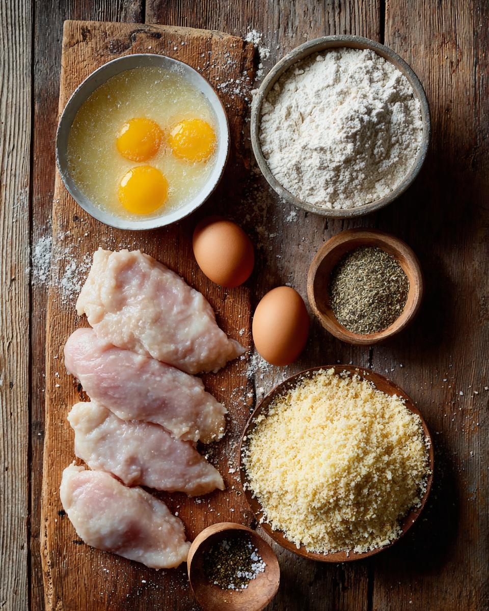 Chicken Milanese - detail 1