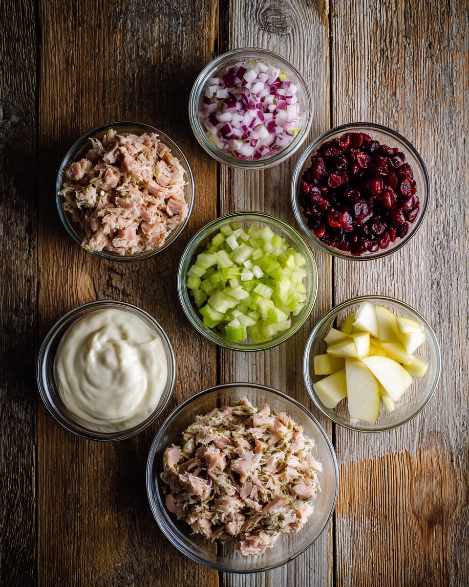 Cranberry Apple Tuna Salad - detail 1